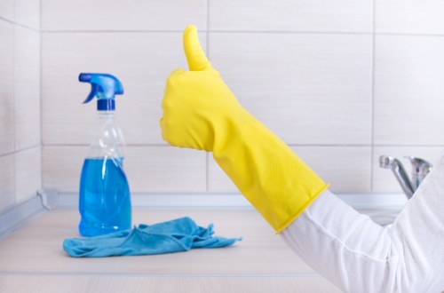 Room-by-room move out cleaning for a vacant property