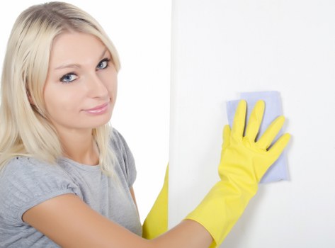 Clean and refreshed home interior after house cleaning